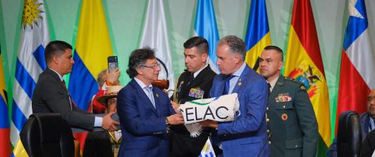 Colombia entregó la Presidencia Pro Tempore de la CELAC a Uruguay.