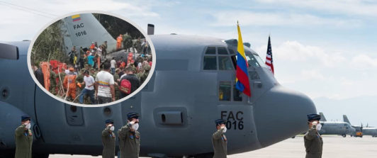 Avión Hércules accidentado en Putumayo fue adquirido a EEUU por el gobierno Duque