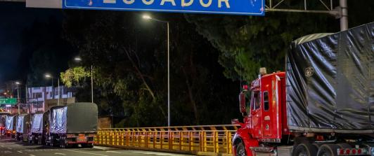 Aranceles de Colombia a Ecuador. / Foto: AFP.