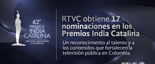 RTVC noticias fue nominado como noticiero favorito del público en los premios India Catalina 2026