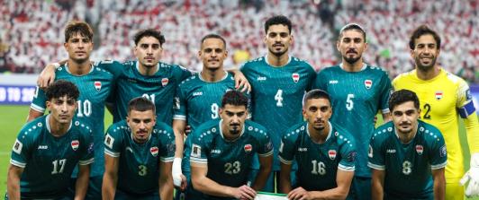 Irak sobre repechaje mundial. / Foto: AFP.