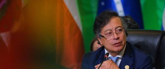 No se puede acusar a Irán sin acusar el genocidio en Gaza: Petro.