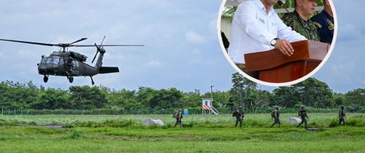 Operación Espejo. / Fotos: MinDefensa.