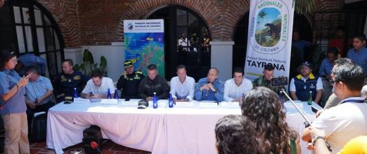 Parque Tayrona reabrió puertas con un fuerte de 80 carabineros.