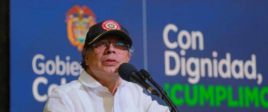 Petro sobre reunión de Colombia y Venezuela. / Foto: Presidencia.