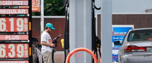 Aumento del precio de la gasolina en EE.UU. / Foto: AFP.