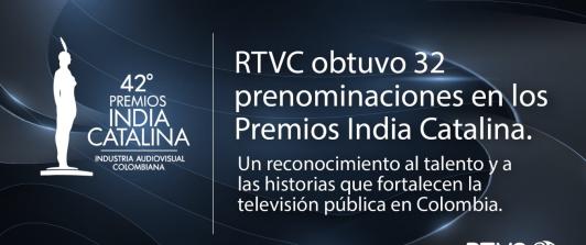 Prenominados Premios India Catalina. / Foto: RTVC.