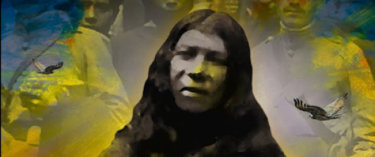 imagen de Manuel Quintín Lame, en el documental biográfico Quintín Lame, Raiz de los Pueblos