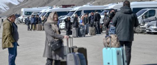 Desplazados en Irán y el Líbano. / Foto: AFP.