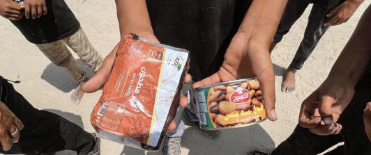 Hambre en Medio Oriente. / Foto: AFP.