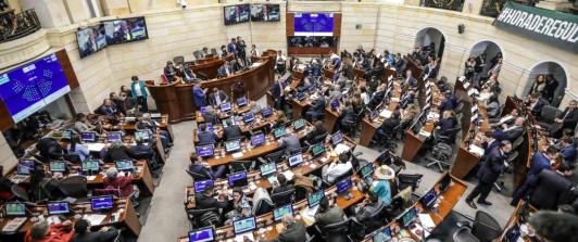 Así quedó conformado el Senado. / Foto: AFP.