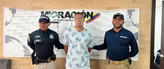 Ciudadano extranjero buscado por Interpol fue detenido en hotel de Bogotá