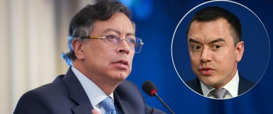 Colombia llama a su embajadora en Ecuador en medio de un cruce diplomático con Noboa