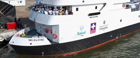 Hospital fluvial. / Foto: MinSalud.