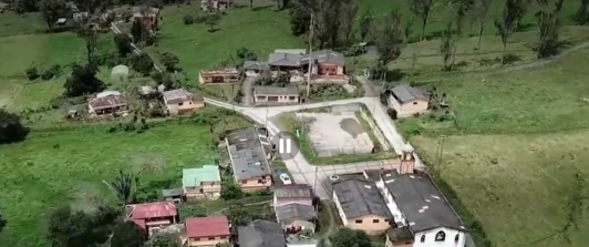 fotografía panorámica de zona rural del municipio de La Calera