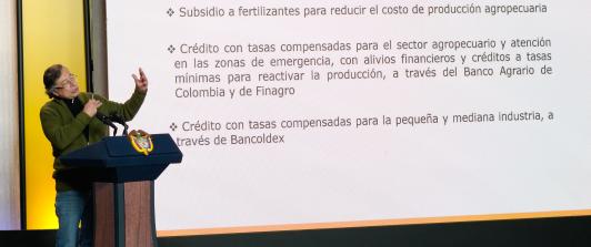 Medidas frente a altas tasas de interés del Banco de la República.