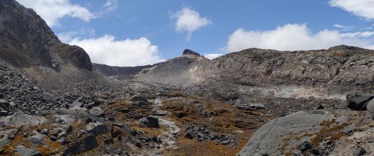 Desaparece glaciar de los Cerros de la Plaza en Colombia