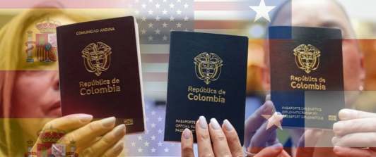 Pasaportes colombianos en el exterior horarios con jornada extendida en abril