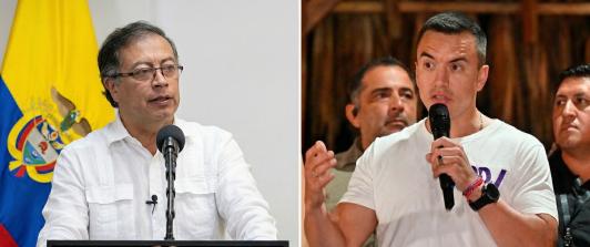 Presidente Petro responde a Noboa de Ecuador sobre narcotráfico