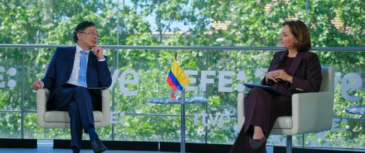 Presidente Petro en España: críticas a Trump y la ONU