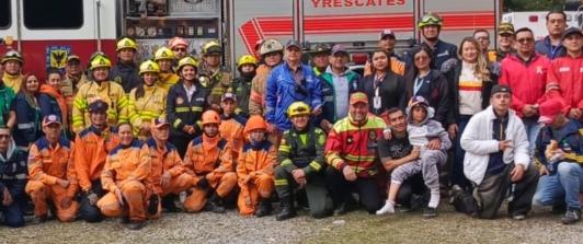 Rescate en Monserrate. / Foto: Idiger.