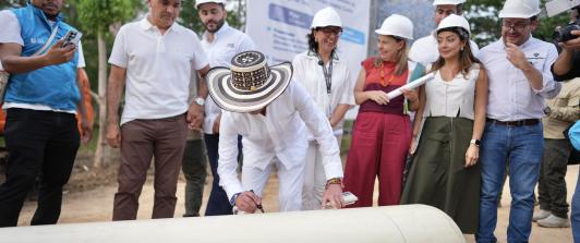 "Toda tierra de ciénagas es de la nación": presidente Petro.