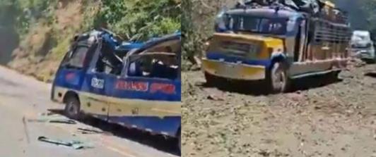 20 muertos en atentado en la vía Panamericana del Cauca