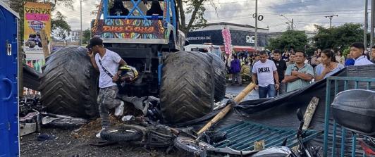Accidente en evento automovilístico en Popayán, Cauca deja tres muertos y 40 heridos