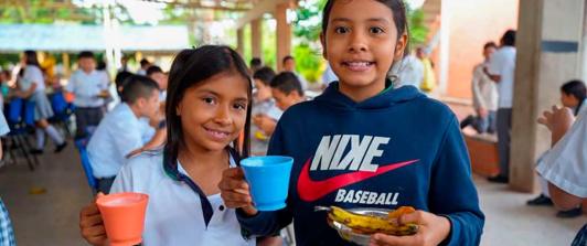 Alimentación escolar en Guaviare ya tiene cobertura total