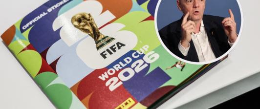 FIFA acaba contrato con Panini. / Fotos: AFP.