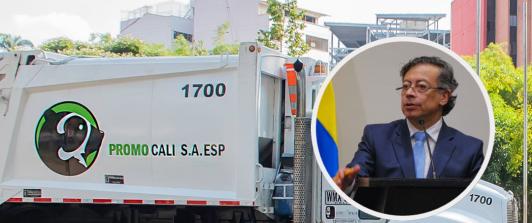 Petro sobre sanción de la SIC en Cali. / Fotos: PromoValle y Presidencia. 