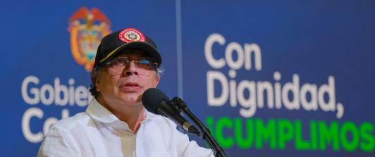 Petro sobre devolución de impuestos a generadoras de energía. / Foto: Presidencia.