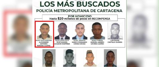 Capturan a Álex Pereira, uno de los delincuentes más buscados