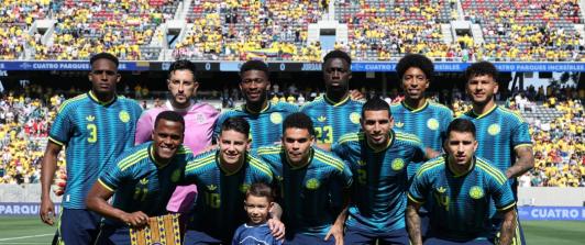 Selección Colombia. / Foto: AFP.