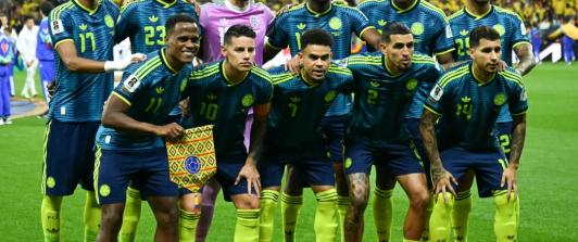 Selección Colombia en el Mundial. / Foto: AFP.