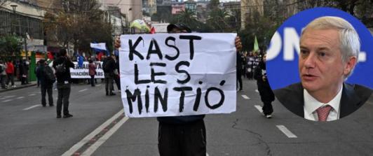 La desaprobación a Kast supera el 53% y su gobierno pierde terreno en el ranking regional