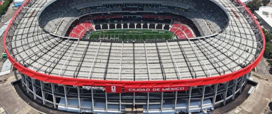 Estadio Azteca para inauguración del Mundial. / Foto: AFP.