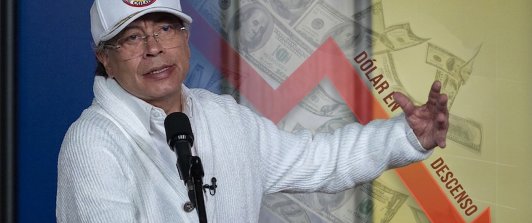 El dólar cae cerca del 30% bajo el gobierno del presidente Petro