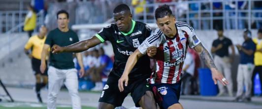 Junior y Nacional disputarán este martes la primera final del fútbol colombiano