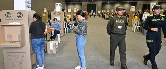 Ley seca en Bogotá en la segunda vuelta. / Foto: AFP.