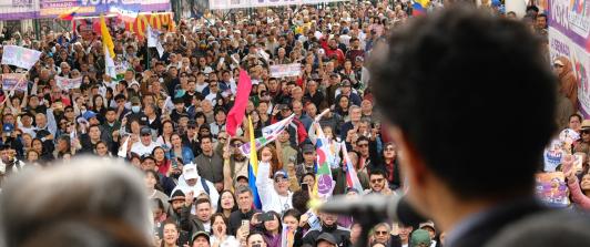 "El Pacto Histórico se consolida como la principal fuerza política del país": Iván Cepeda Castro