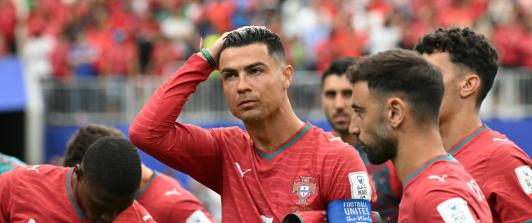 Cristiano Ronaldo. / Foto: AFP.