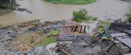 Lluvias e inundaciones en Chocó.