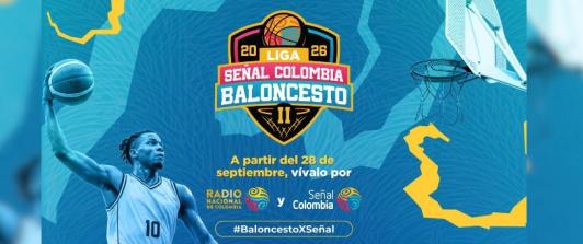 No te pierdas el inicio de la Liga Señal Colombia de Baloncesto 2026-II