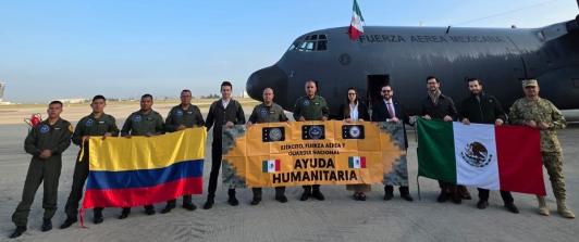 Colombia recibió 640 toneladas de ayuda humanitaria internacional para atender el terremoto