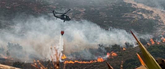 Villa de Leyva en alerta máxima: más de 250 socorristas combaten contra el incendio forestal