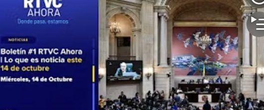 Boletín #1 RTVC Ahora | Lo que es noticia este 14 de octubre