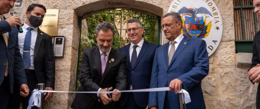 Colombia inaugura su Embajada en Jerusalén y reactiva la cooperación con Israel