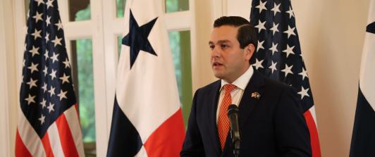 Kevin Marino Cabrera, embajador de Estados Unidos en Panamá. Foto: Embajada de Estados Unidos en Panamá.