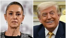 Claudia Sheinbaum y Donald Trump